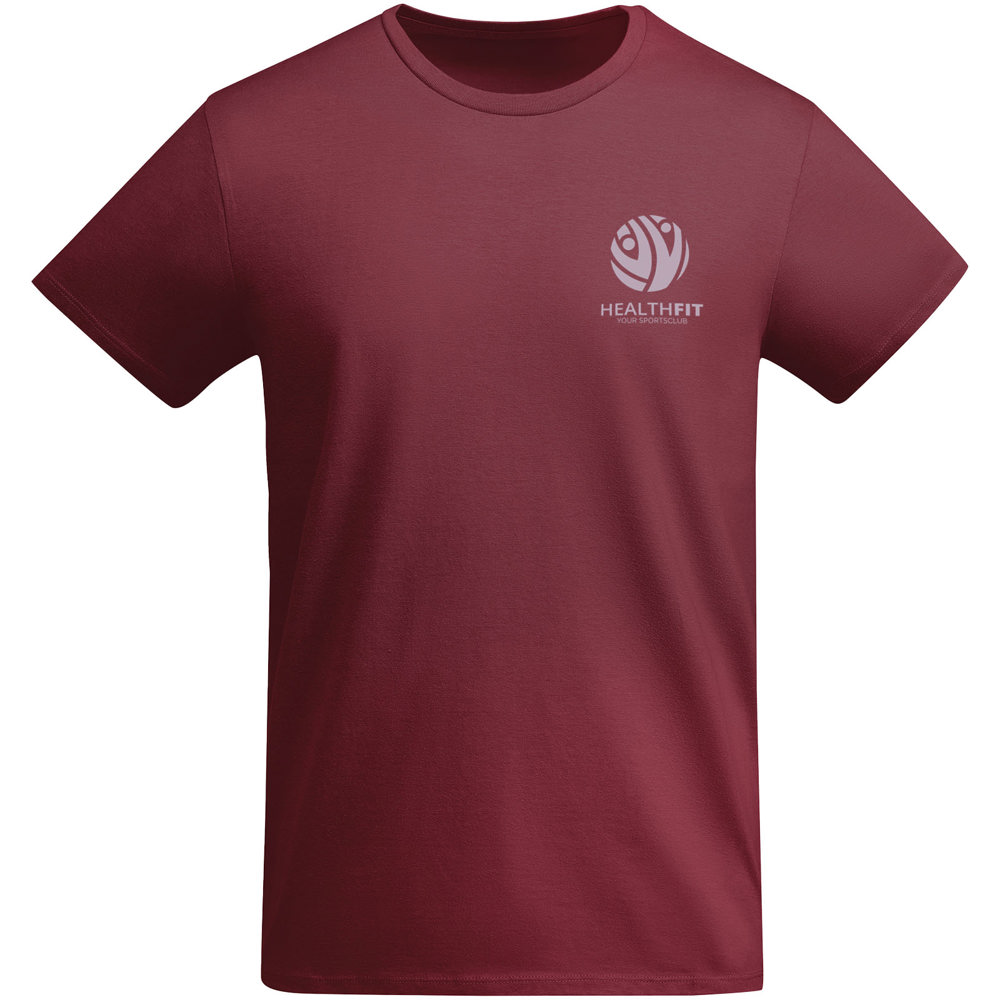 Breda 175 g/m² biologisch katoenen herenshirt met korte mouwen