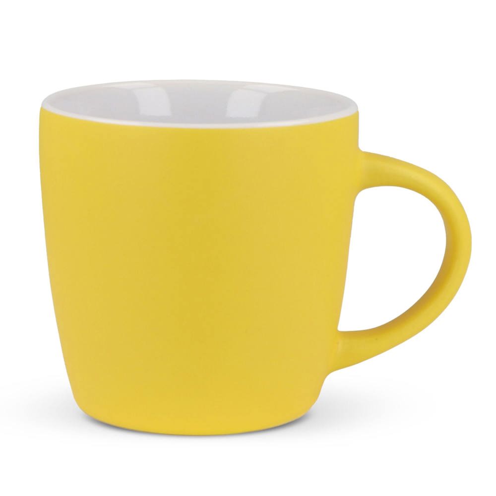 Mok York 180ml - met logo of onbedrukt bestellen - geel