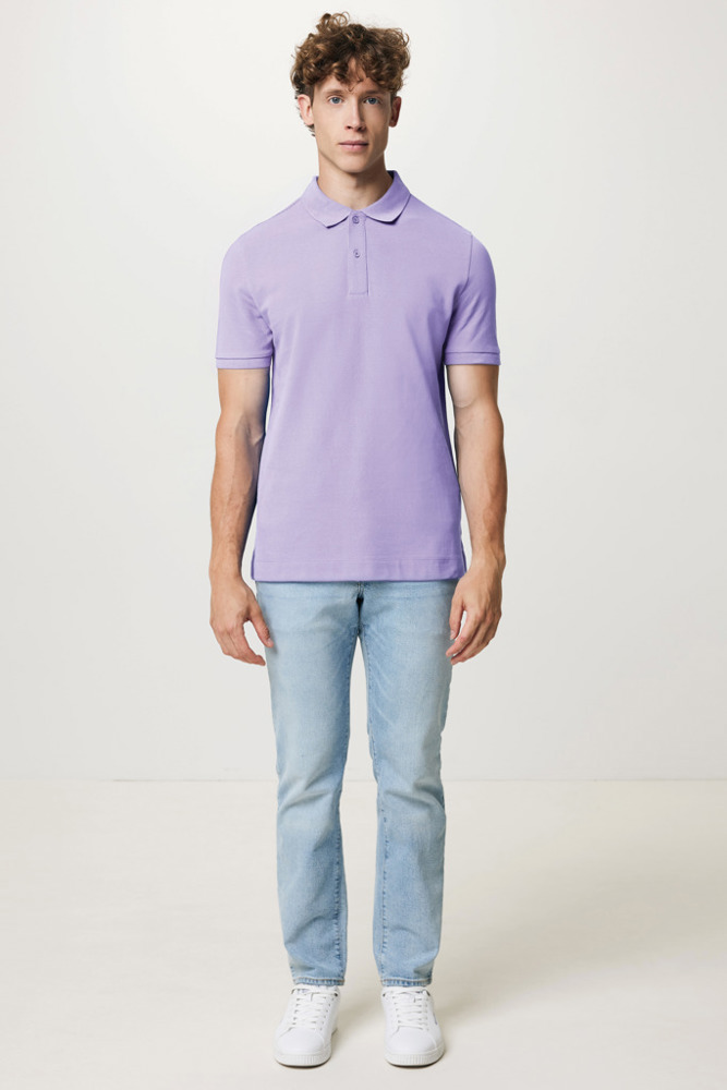 IQONIQ Yosemite gerecycled katoen pique polo