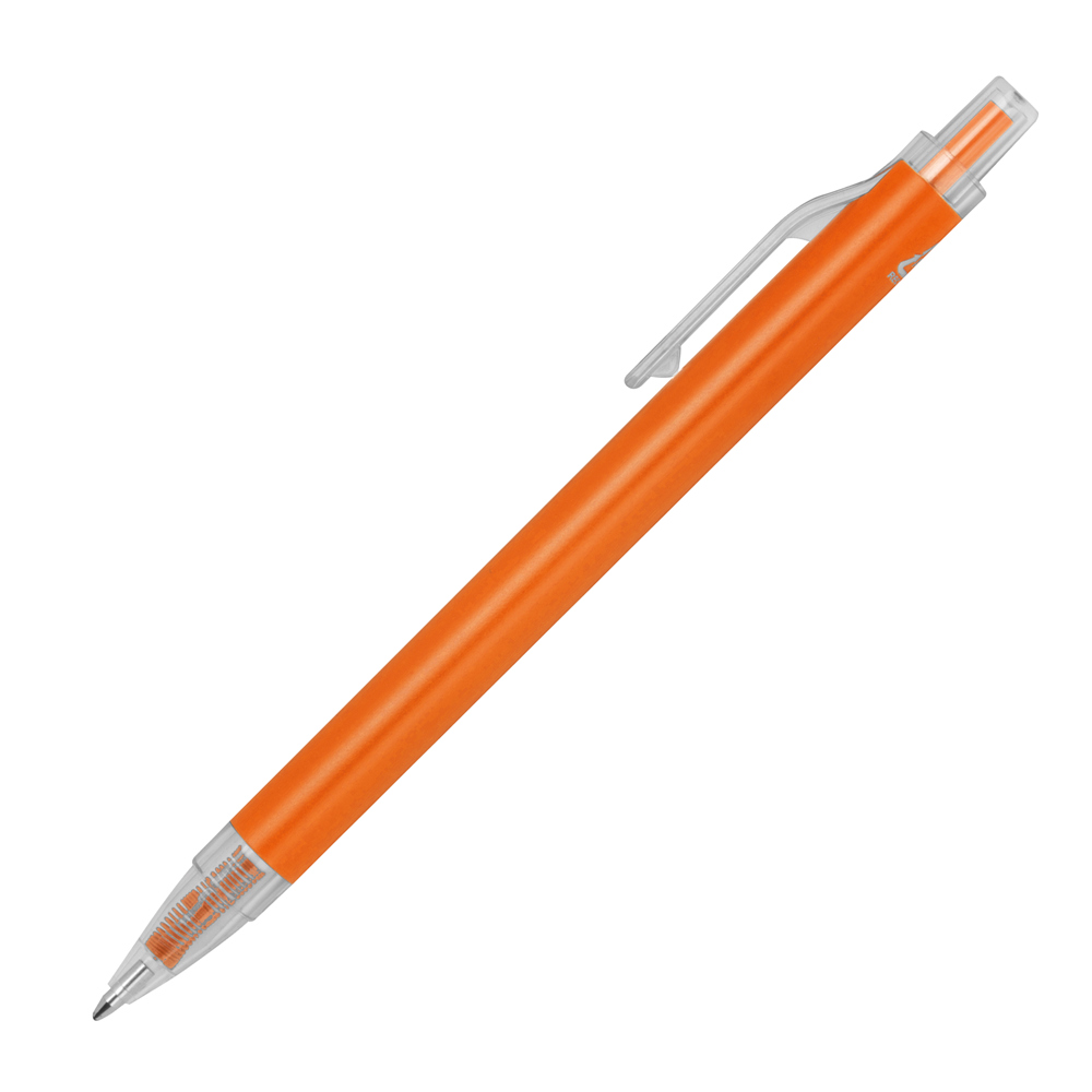 Balpen met transparante clip