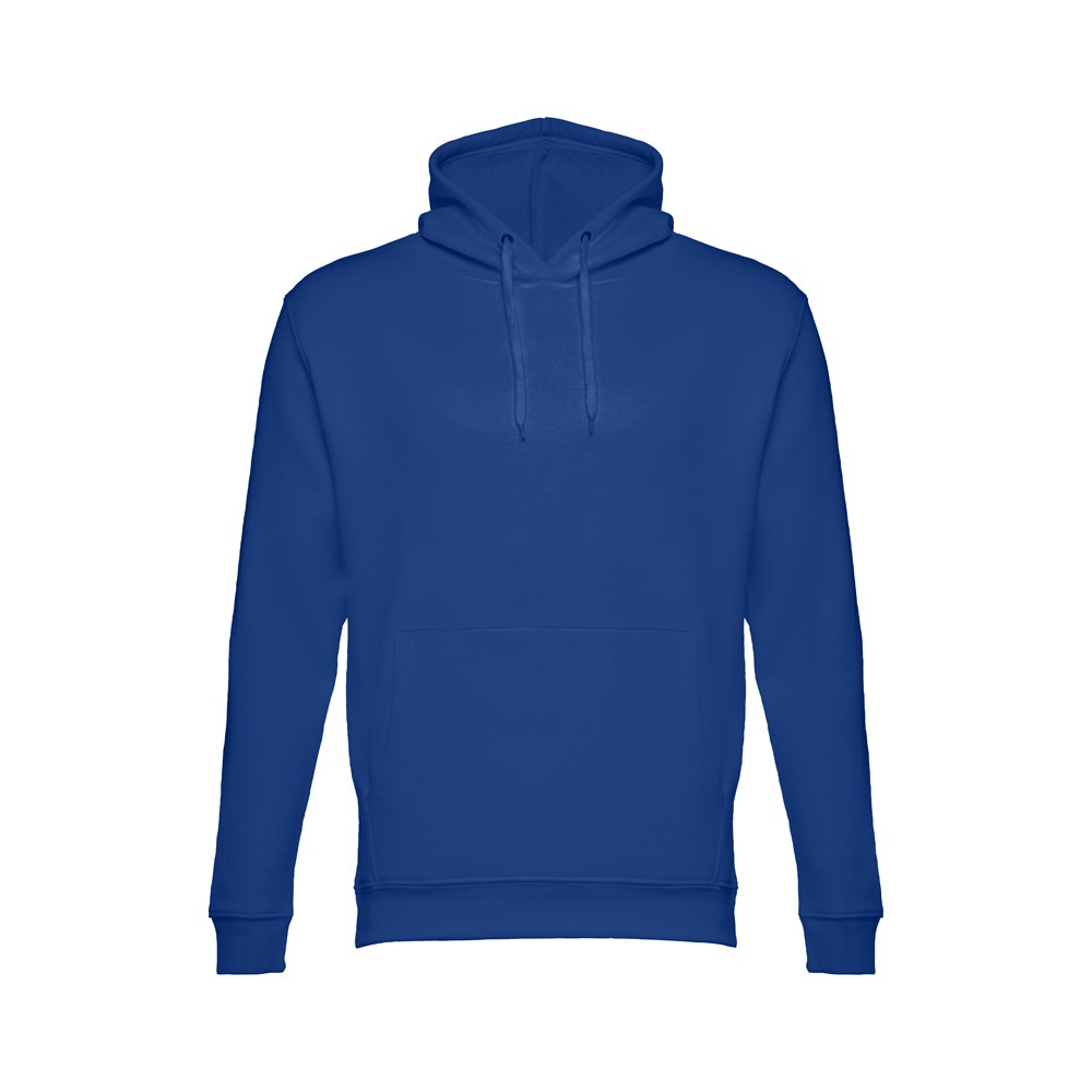 THC PHOENIX. Sweater (unisex) met capuchon in katoen en polyester - met logo of onbedrukt bestellen - Royal Blauw