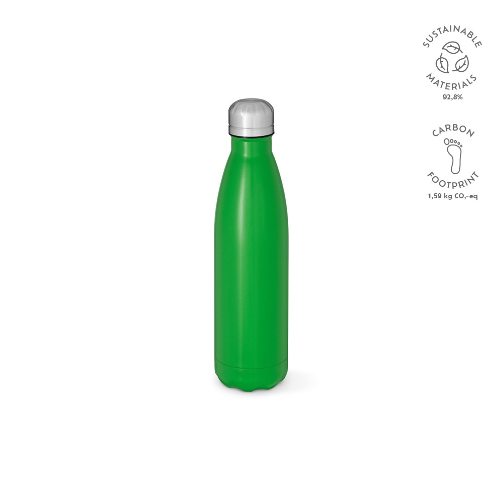 Mississippi 550 fles gerecycled roestvrij staal 535 ml - bedrukt of onbedrukt verkrijgbaar - groen