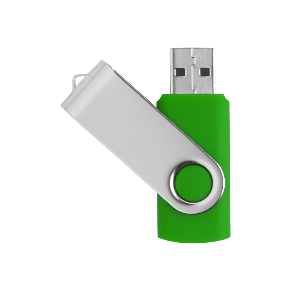 TwistDrive - USB-stick - kopen of bedrukken - 8GB-groen