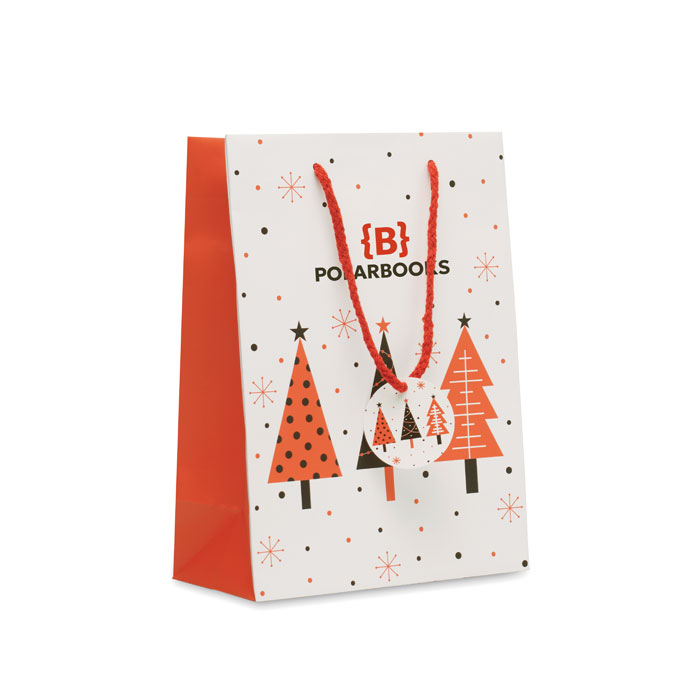 BOSSA MEDIUM - Papieren geschenkzakje (M) - met logo of onbedrukt bestellen