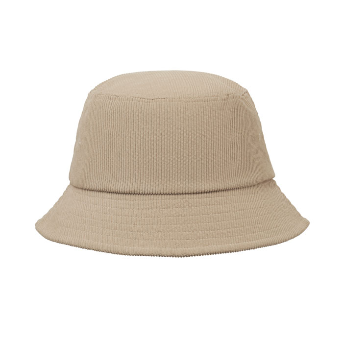 SCOOP - Corduroy vissershoed - met logo of onbedrukt bestellen - Beige