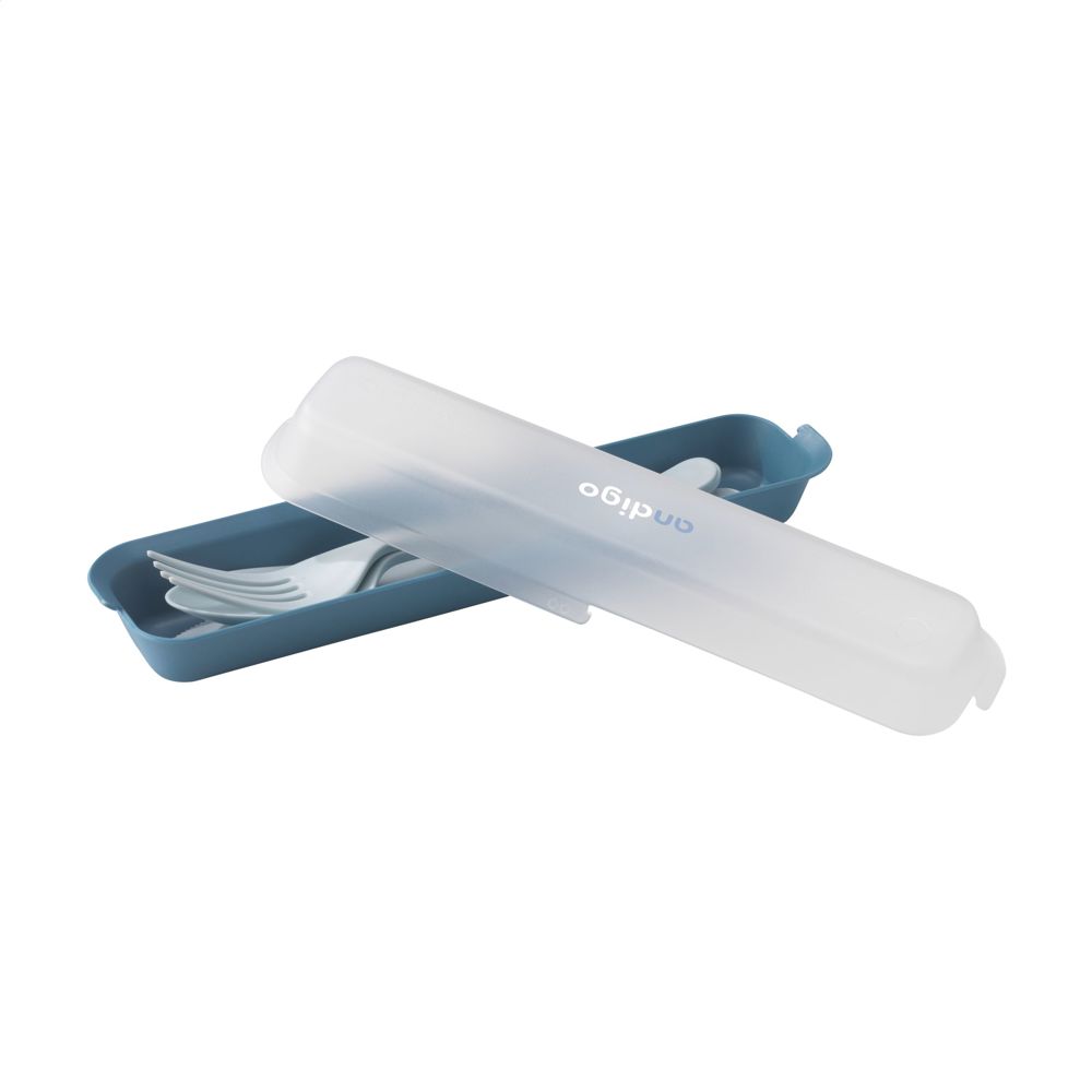 Outdoor 3-piece Bestekset - kopen of bedrukken - ocean dark