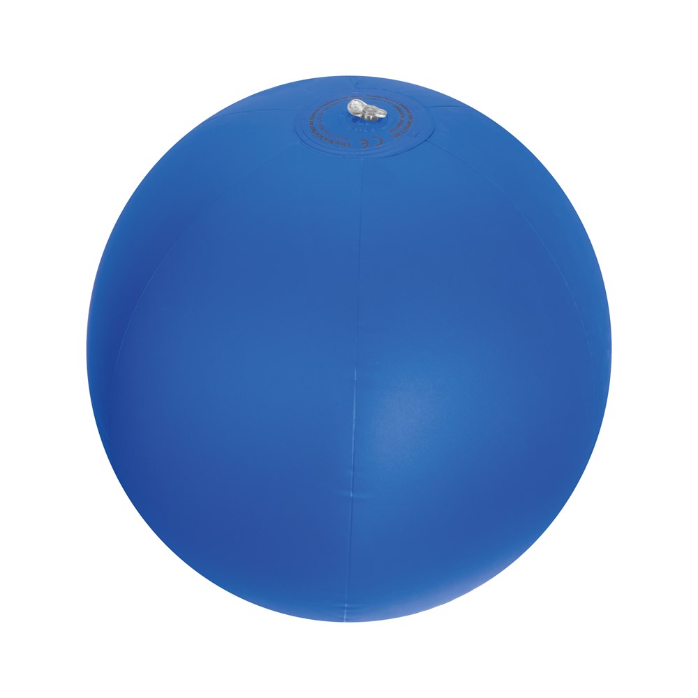 Opblaasbare strandbal - bedrukt of onbedrukt verkrijgbaar - blauw