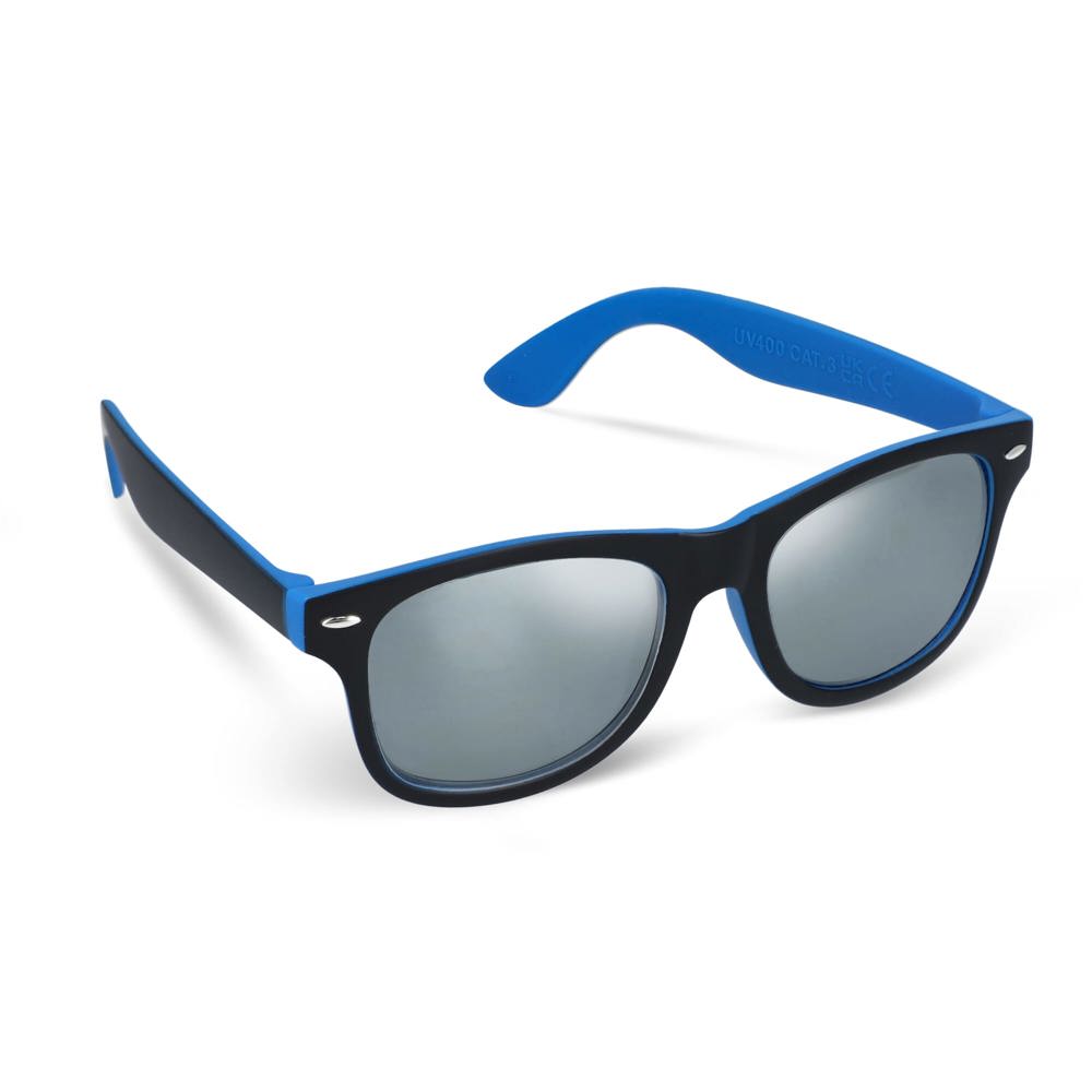 Zonnebril Tate spiegelglas UV400 - voor bedrijven en relatiegeschenken - lichtblauw
