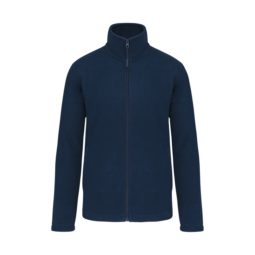 KA9102 - full zip fleece jas - bedrukt of onbedrukt verkrijgbaar - donker blauw