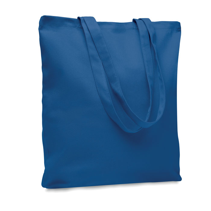 RASSA COLOURED - Stevige canvas boodschappentas - voor bedrijven en relatiegeschenken - Royal Blauw