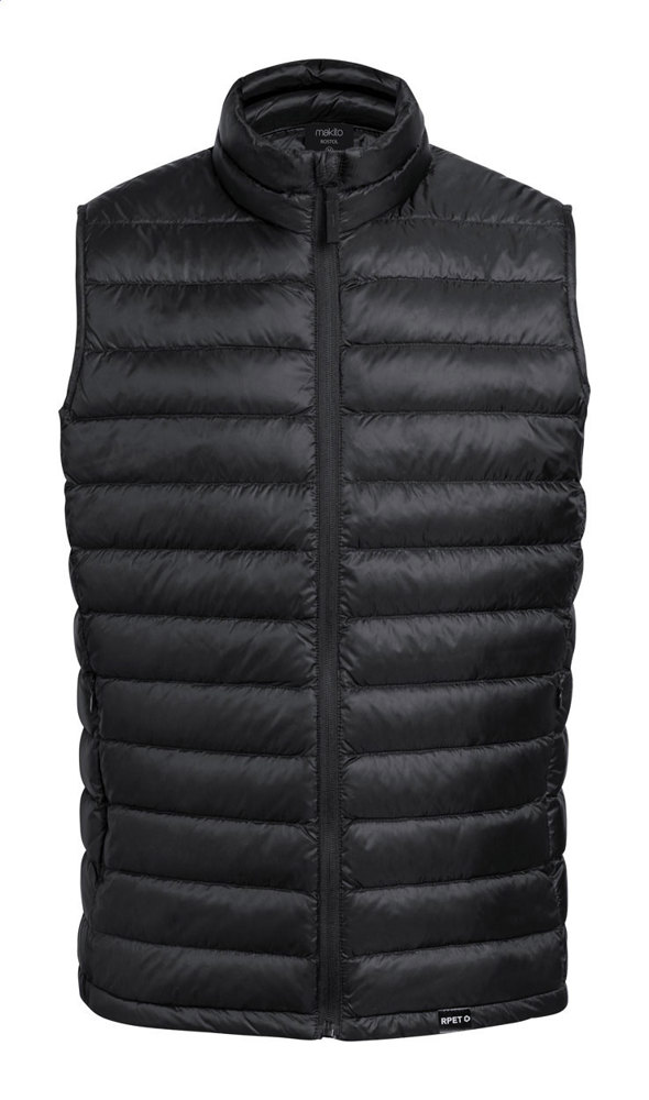 Vespa - RPET bodywarmer - kopen of bedrukken - Zwart