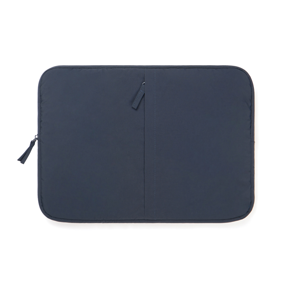 KENTO URBAN RCS gerecyclede nylon 15,6 inch laptopsleeve - donkerblauw (± PMS 539 C)