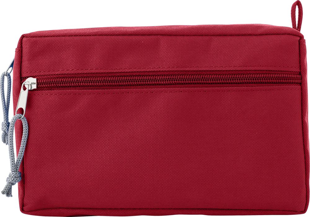 rPET toilettas Natasha - voor bedrijven en relatiegeschenken - Rood
