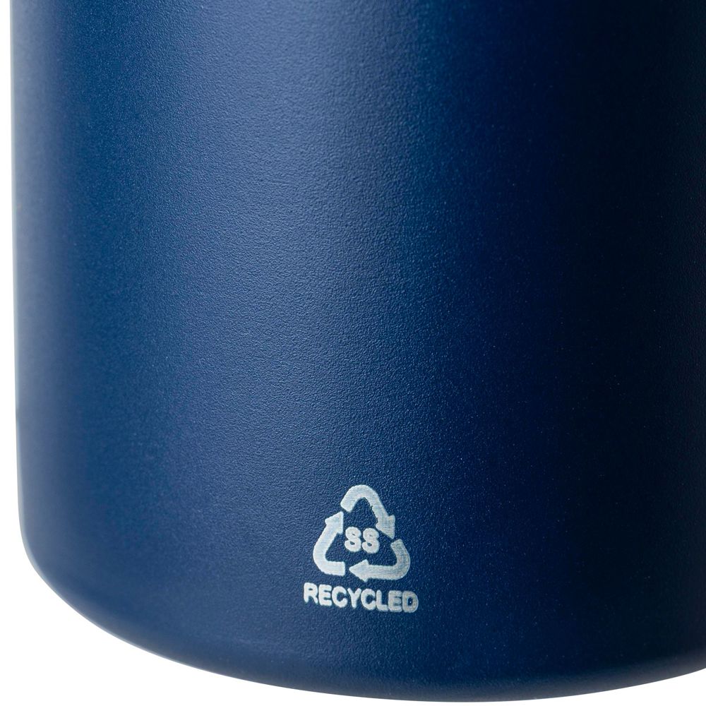 Gerecyclede roestvrijstalen dubbelwandige fles (600 ml) Mace