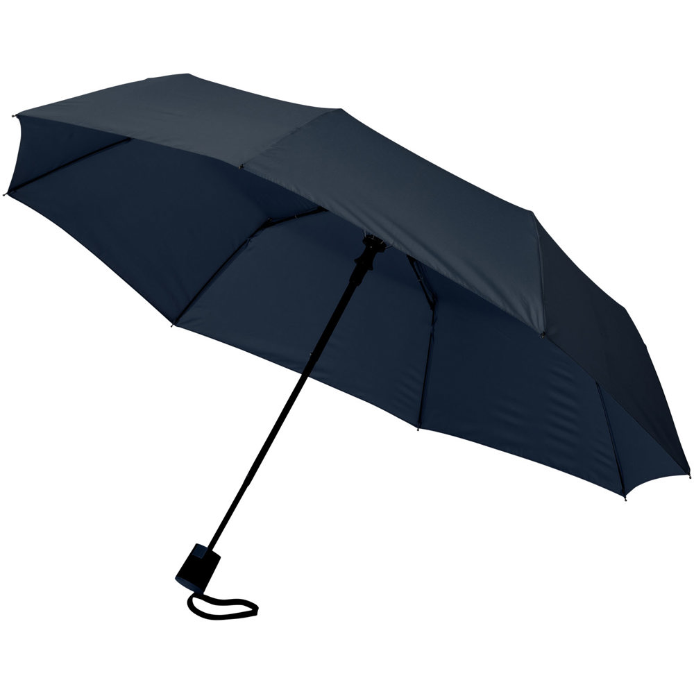 Wali 21'' opvouwbare automatische paraplu - kopen of bedrukken - Marineblauw