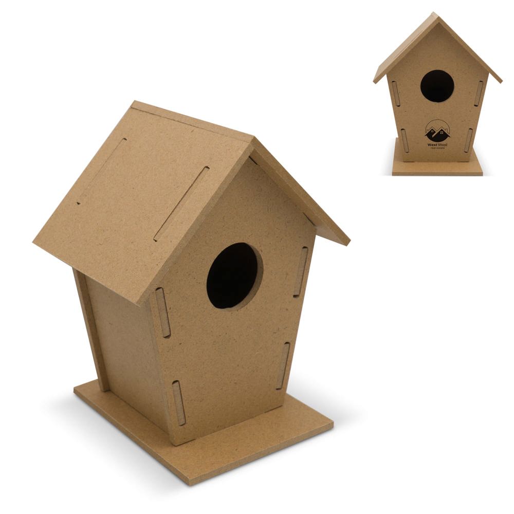Vogelhuisje bouwpakket - voor bedrijven en relatiegeschenken
