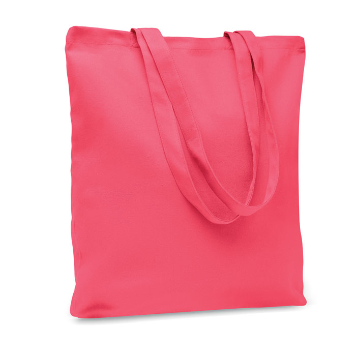 RASSA COLOURED - Stevige canvas boodschappentas - voor bedrijven en relatiegeschenken - fuchsia