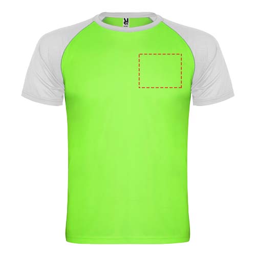 Indianapolis 140 g/m² sportshirt met korte mouwen voor kinderen