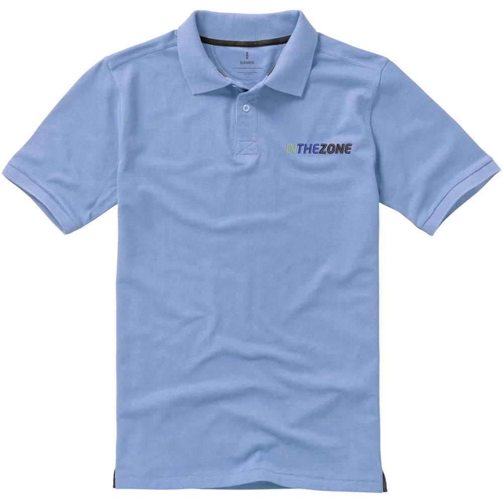 Calgary 200 g/m² herenpolo met korte mouwen