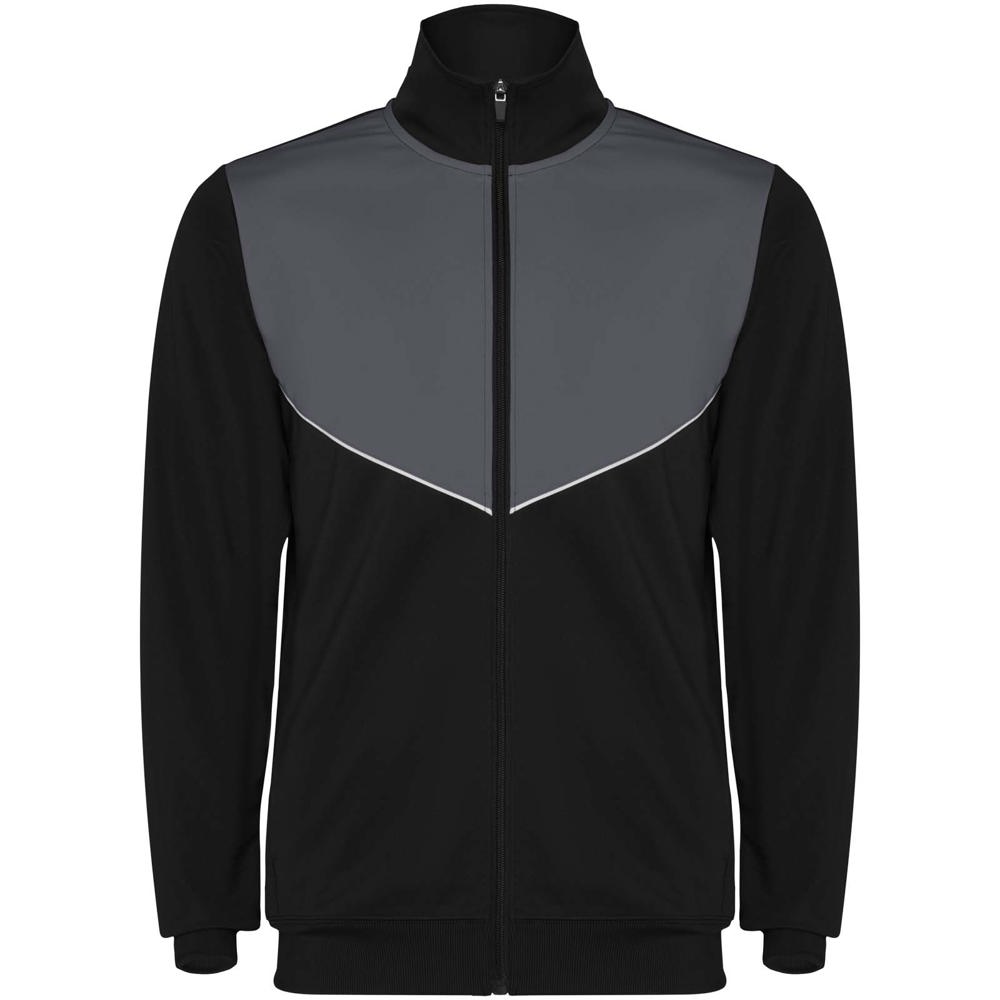 Evans unisex trainingspak - met logo of onbedrukt bestellen - Zwart, Ebbenhout