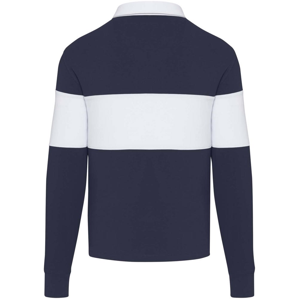 Clyde unisex organic rugbypolo sweatshirt 