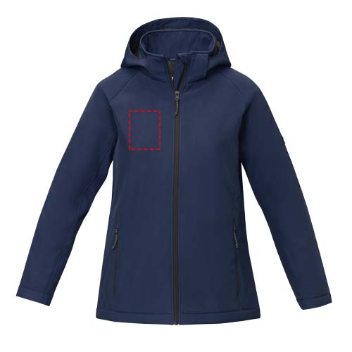 Notus gewatteerd softshell damesjas