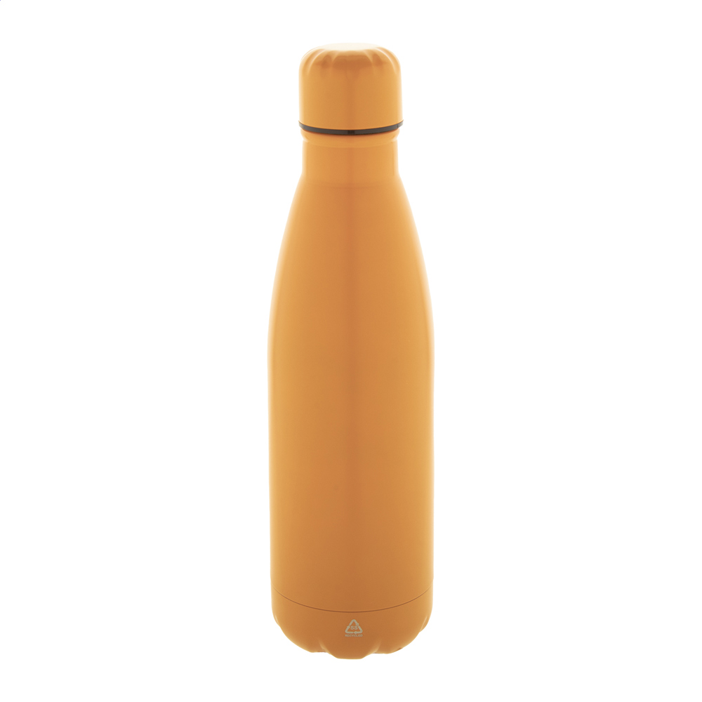Refill - gerecyclede roestvrijstalen fles - kopen of bedrukken - oranje