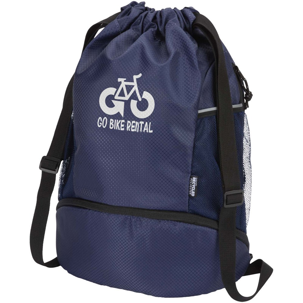 Nomad GRS gerecyclede sporttas met trekkoord en bodemvak 18 l