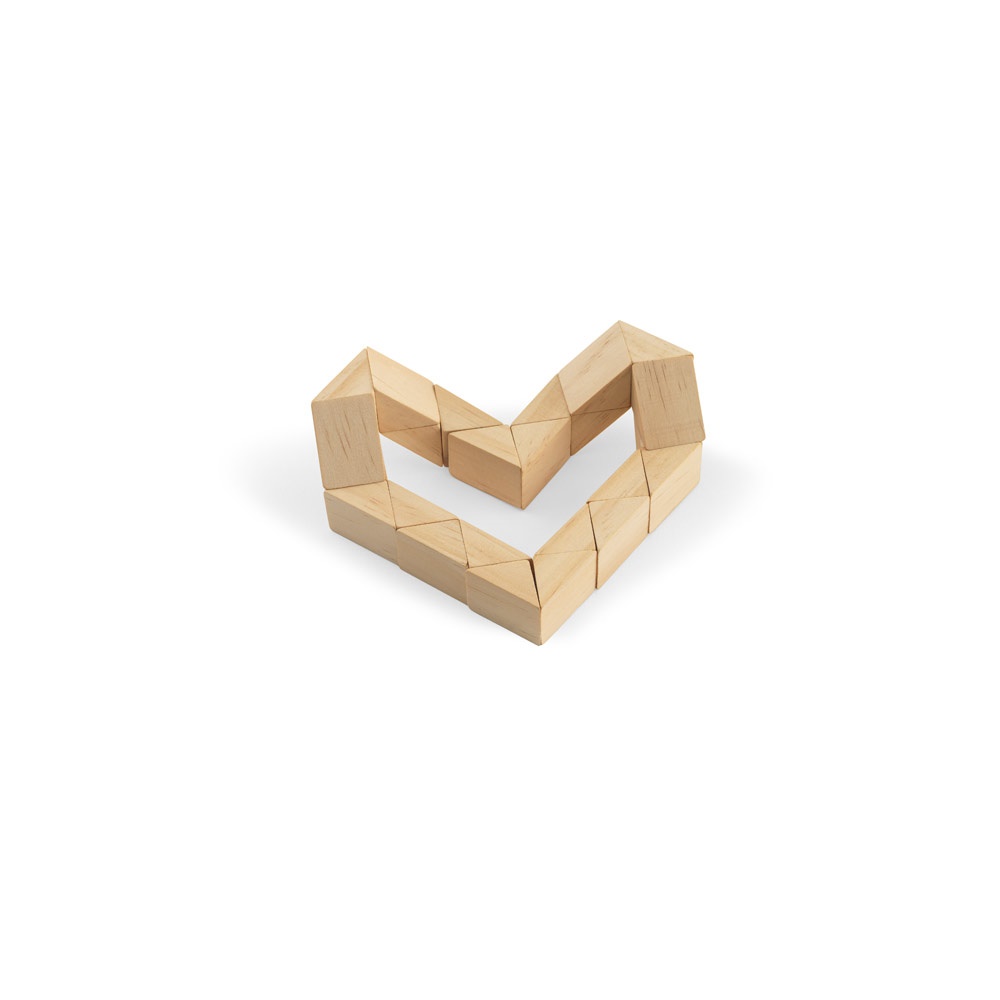 THINKO. Houten puzzel met 24 stukjes