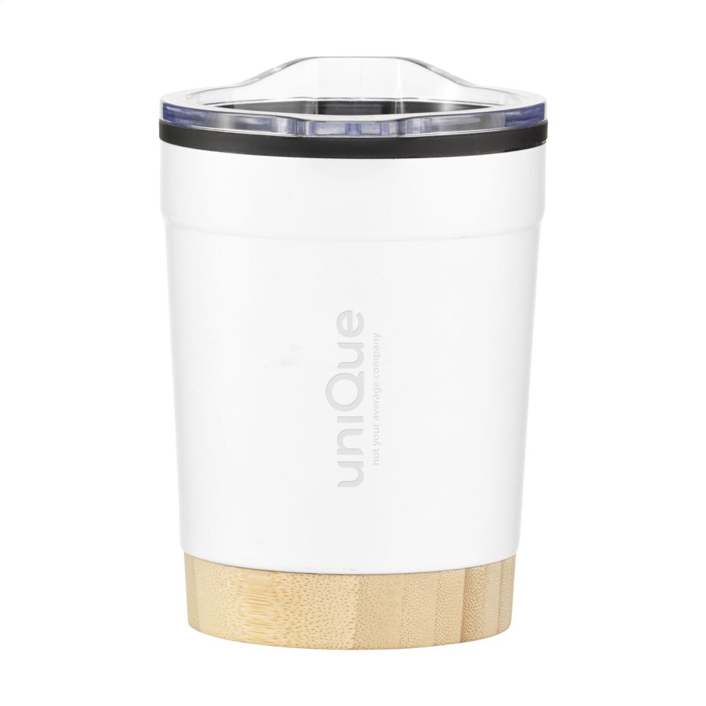 Kobe Bamboo RCS Recycled Steel 350 ml koffiebeker - kopen of bedrukken