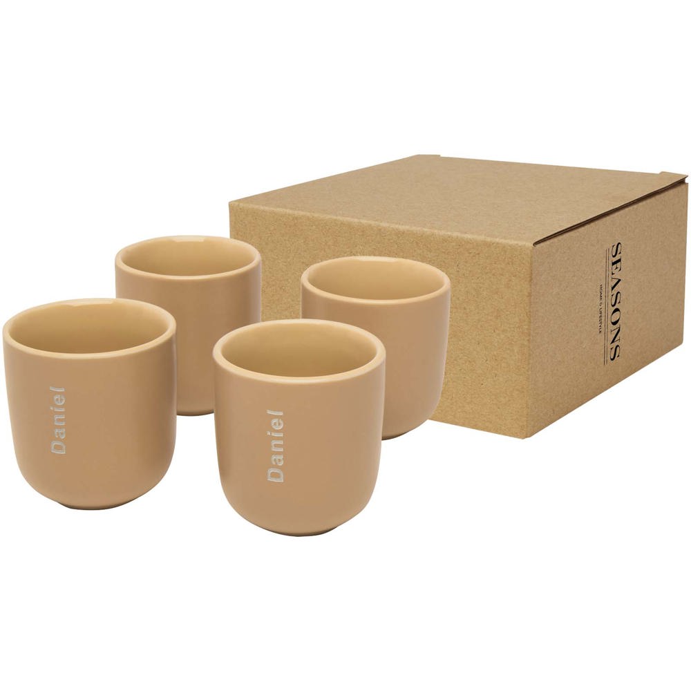 Male 90 ml 4-delige set espressokopjes