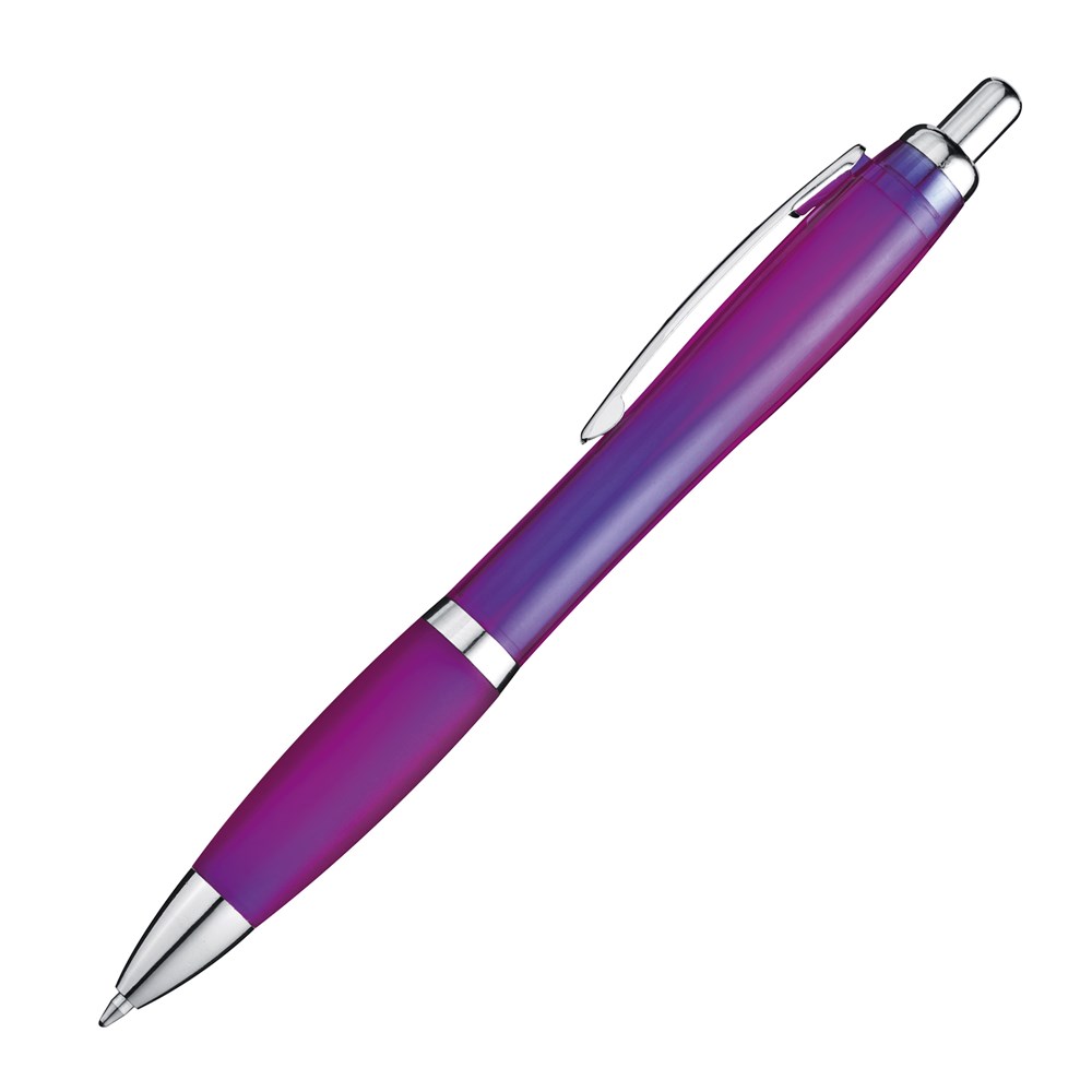 Pen met zilveren metalen clip
