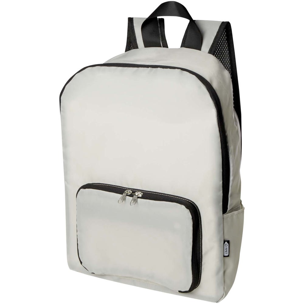 EcoFold RPET opvouwbare rugzak 15 l - kopen of bedrukken - Zandsteen