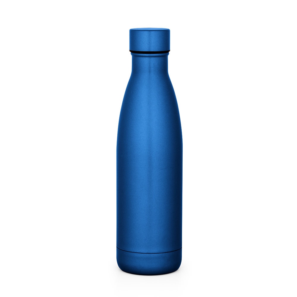 BUFFON. 500 mL roestvrij stalen thermosfles - met logo of onbedrukt bestellen - Royal Blauw