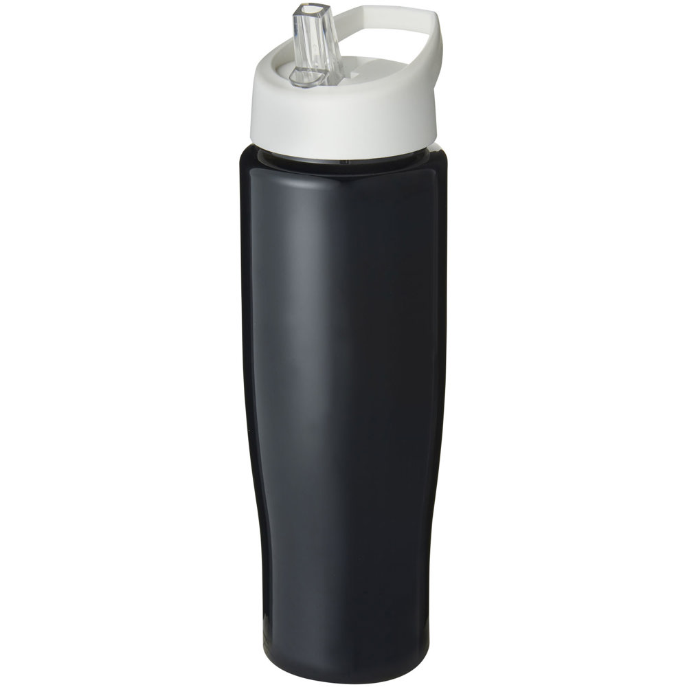 H2O Active® Tempo 700 ml sportfles met fliptuitdeksel - kopen of bedrukken - Zwart, Wit