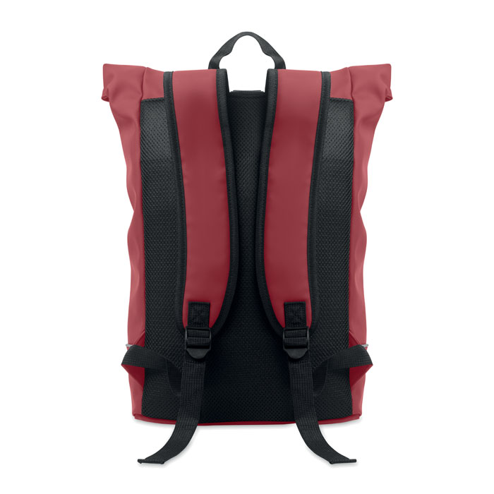 LAPTOSA - Laptop 15" rolltop PU rugzak