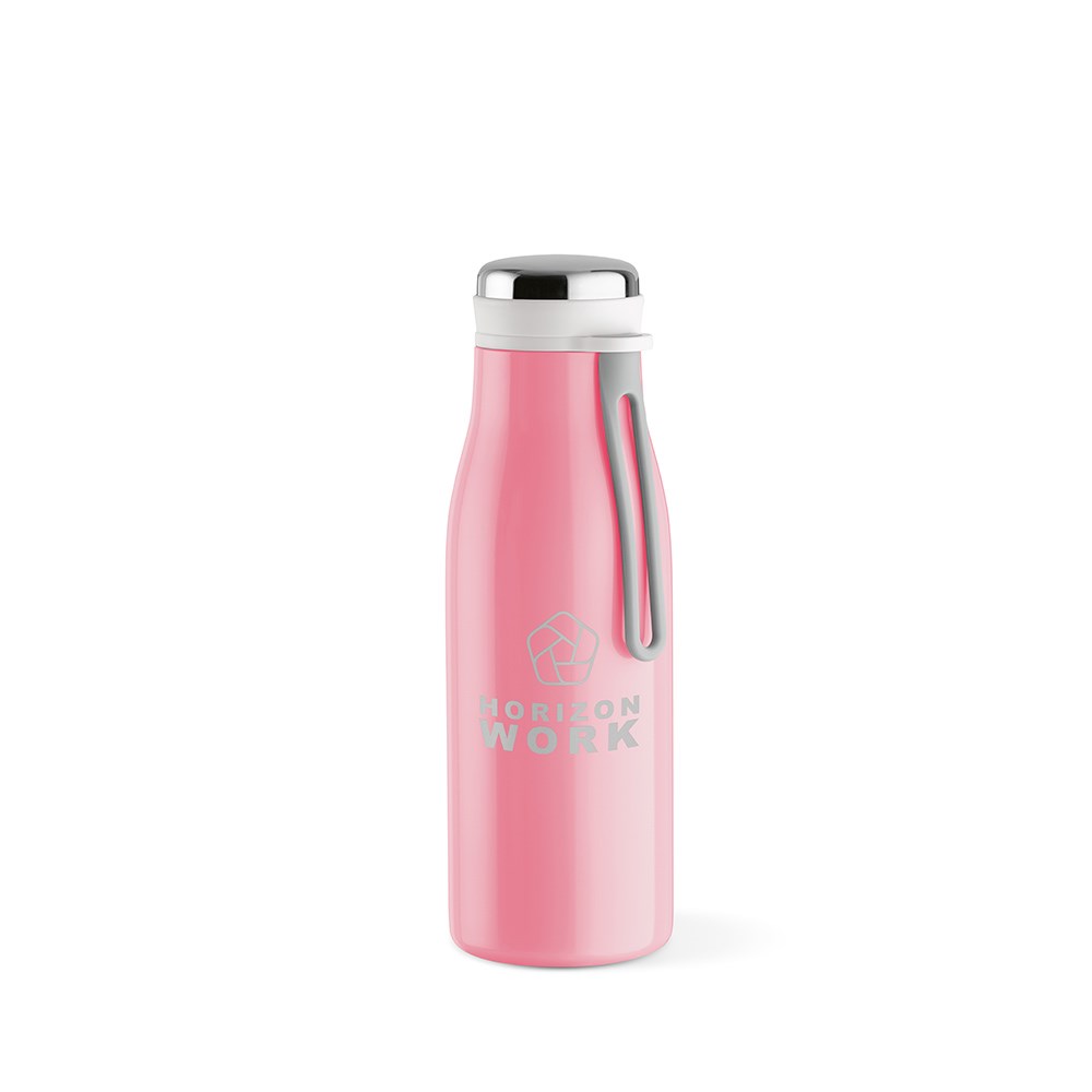 Arkansas 350 fles gerecycled roestvrij staal 400 ml - Licht Roze