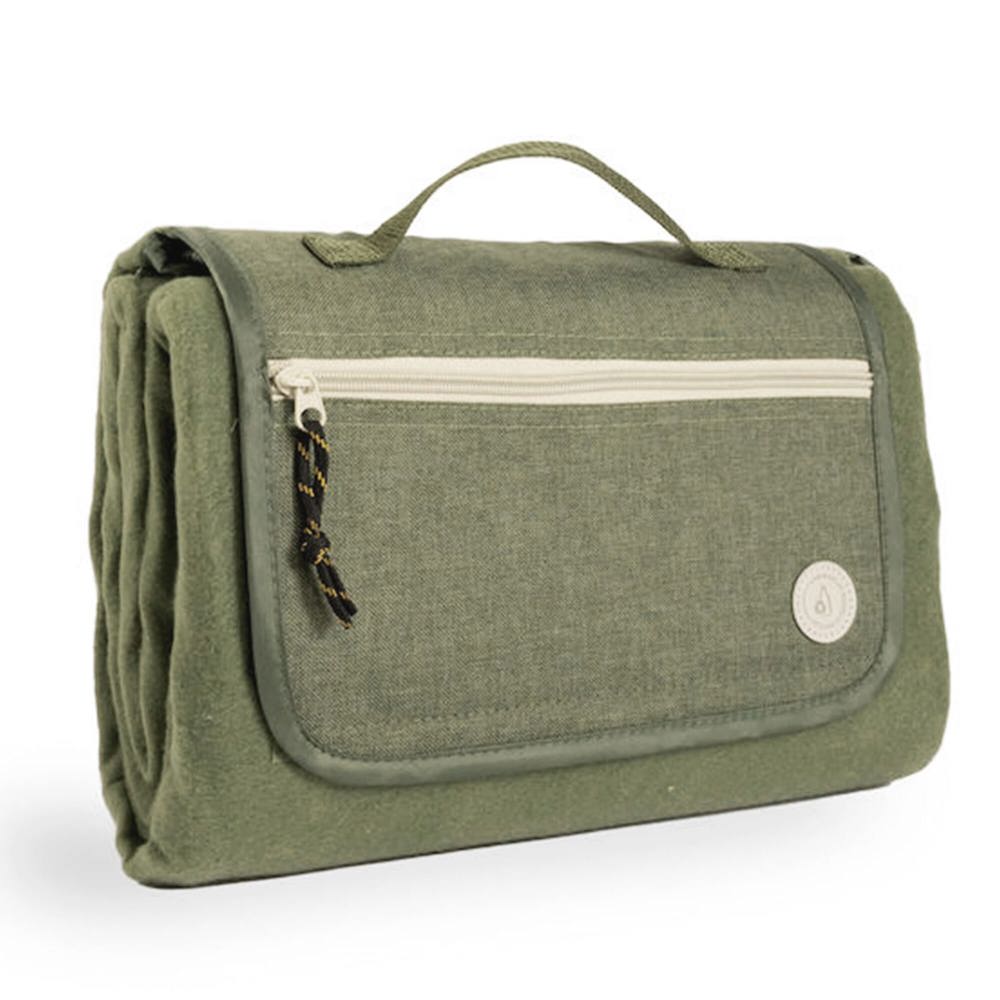 Sagaform picknickkleed City 170x130cm - voor bedrijven en relatiegeschenken - Groen