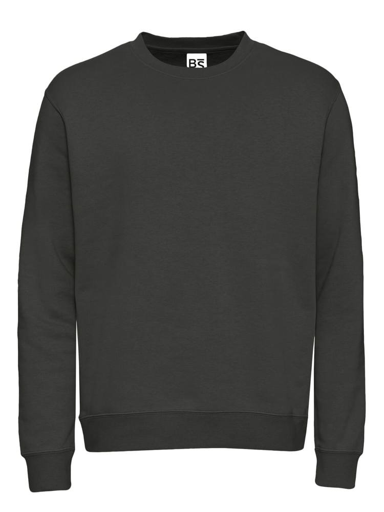 BS Atlas sweater, 280 gr/m² - met logo of onbedrukt bestellen - Donkergrijs (PMS 7540C)