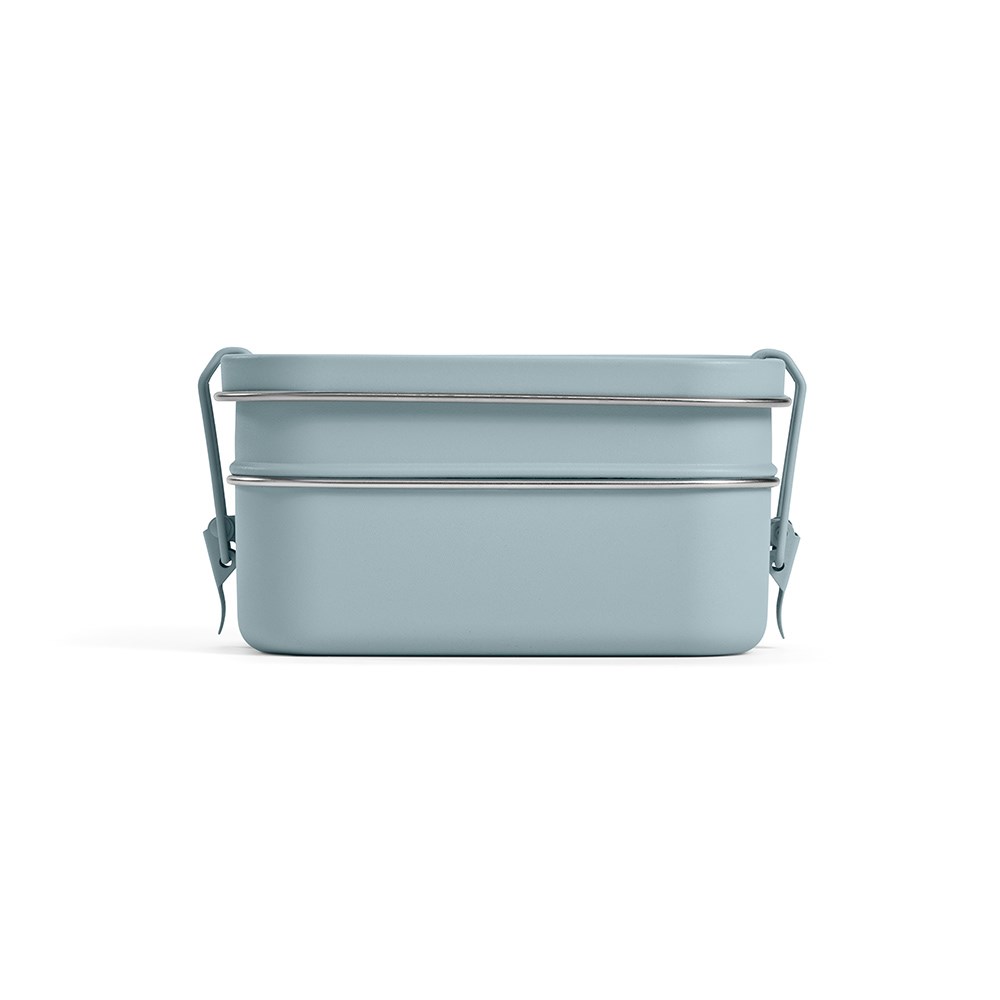 Tintoretto Lunchbox Gerecycled Roestvrij Staal 1240 ml - Heide Blauw