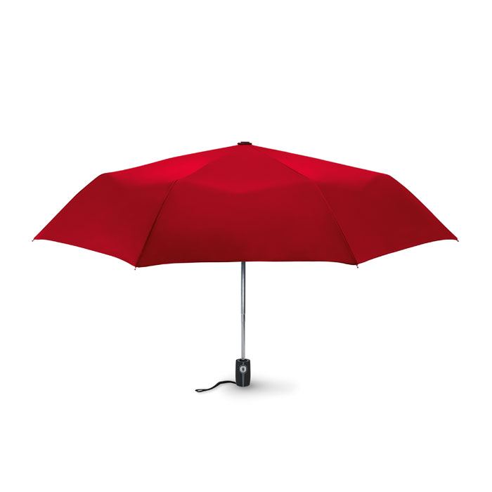 GENTLEMEN - 21" Windbestendige paraplu - met logo of onbedrukt bestellen - Rood