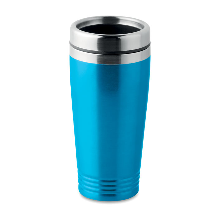 RODEO COLOUR - Dubbel wandige reisbeker - voor bedrijven en relatiegeschenken - Turquoise