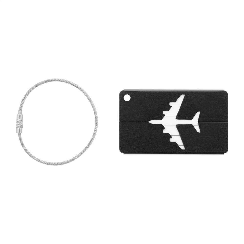 Orlando - kofferlabel - voor bedrijven en relatiegeschenken - zwart
