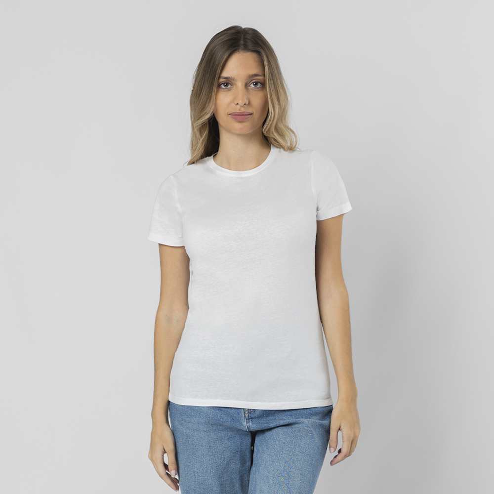 Wit Dames T-Shirt Epika