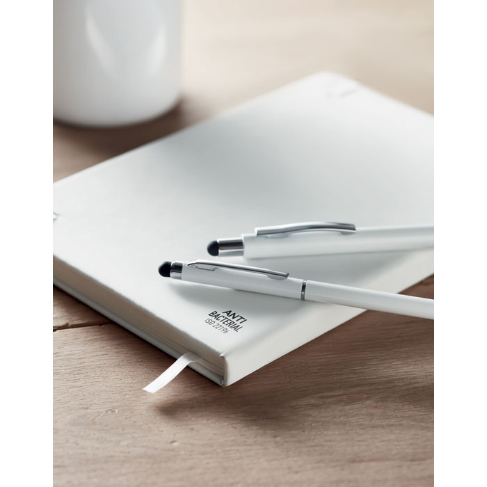 BLANQUITO CLEAN - Antibacteriële stylus balpen - kopen of bedrukken