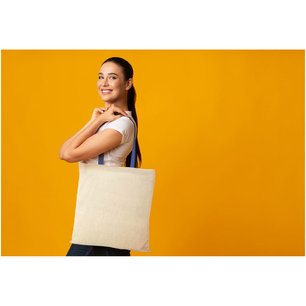 Nevada 100 g/m² katoenen draagtas 7L