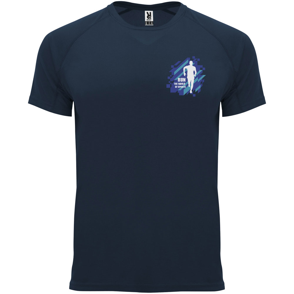 Bahrain 135 g/m² sportshirt met korte mouwen voor heren