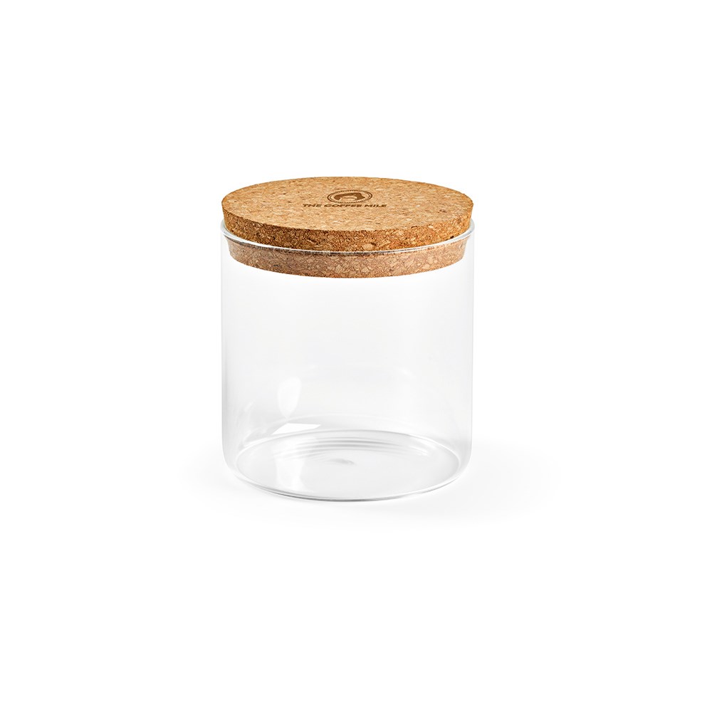 Magritte 500 Borosilicaatglas canister 580 ml - Transparant