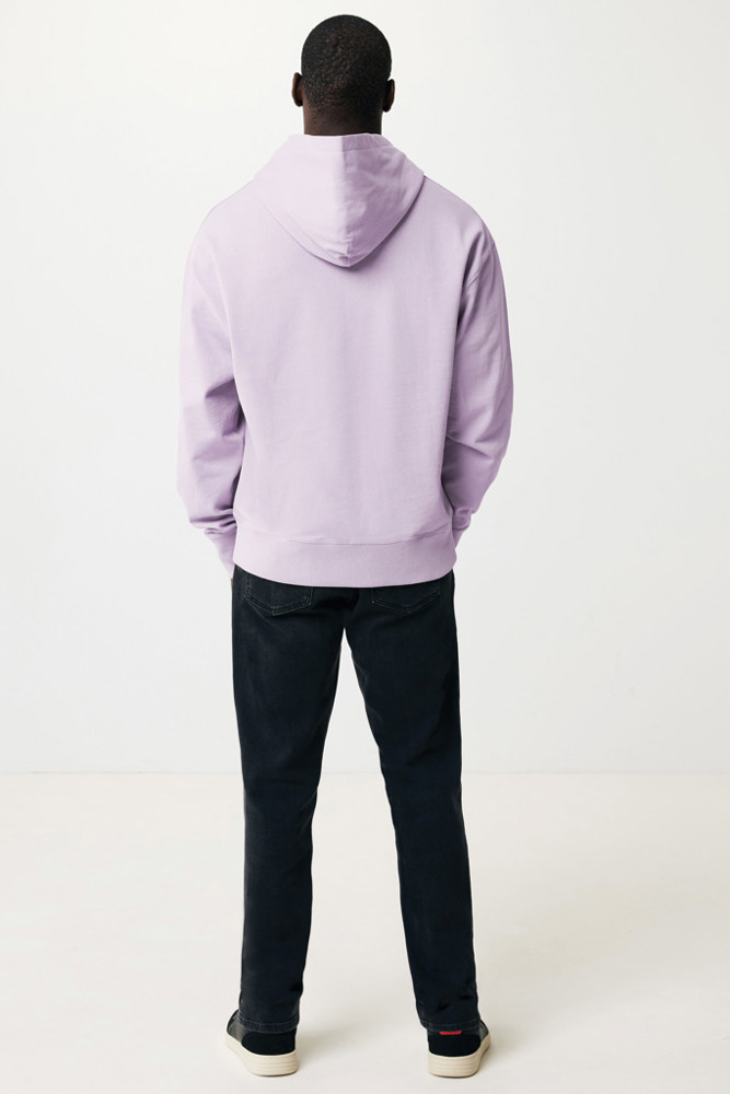 IQONIQ Yoho gerecycled katoen relaxed hoodie