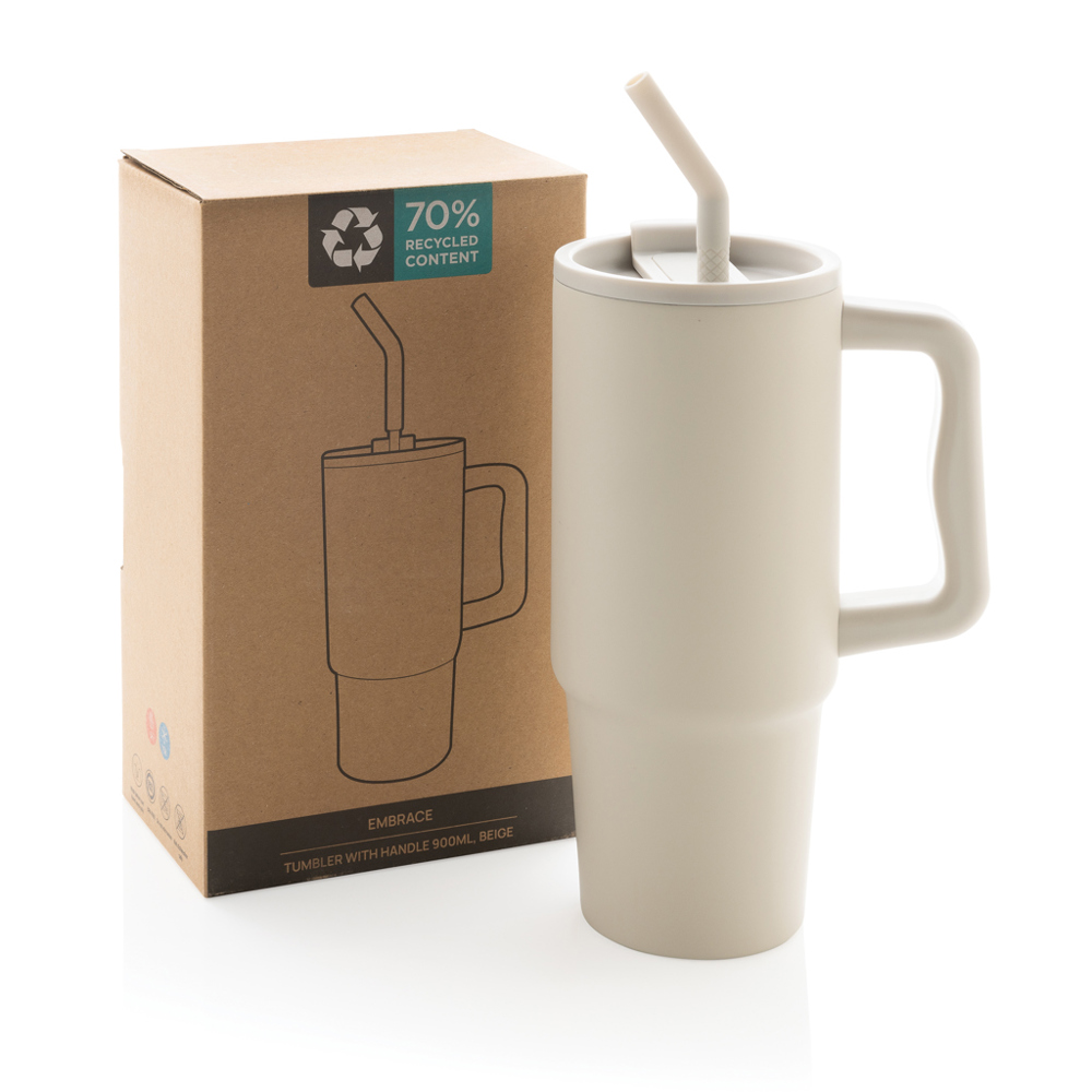 Embrace deluxe RCS recycled RVS drinkbeker 900ml